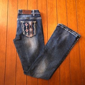 Ladies straight leg jeans